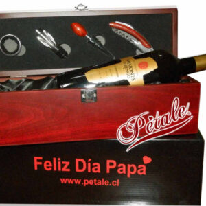 Fina caja Vino y Accesorios